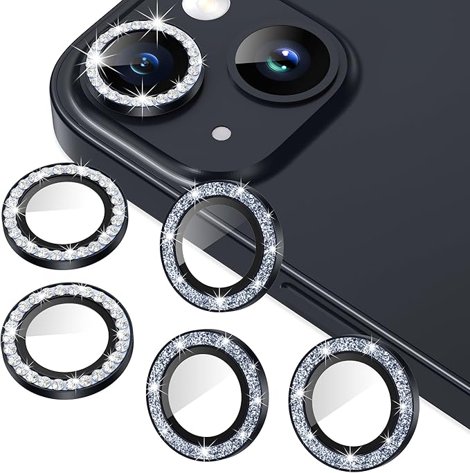 AGVEE 3+3 6 Pack for iPhone 12 & Mini & Pro Camera Lens Protector Cover