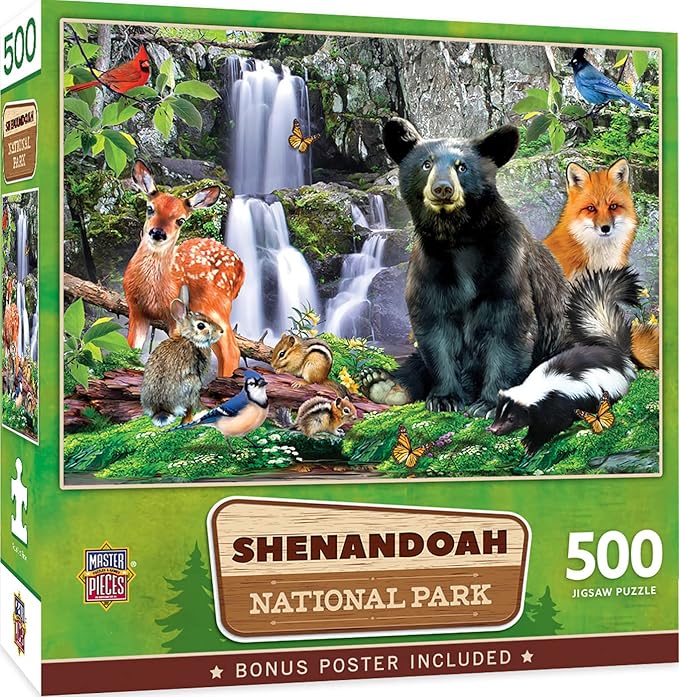 MasterPieces 500 Pieces Jigsaw Puzzle for Adults, Family, Or Youth - Yellowstone National Park - 15"x21"