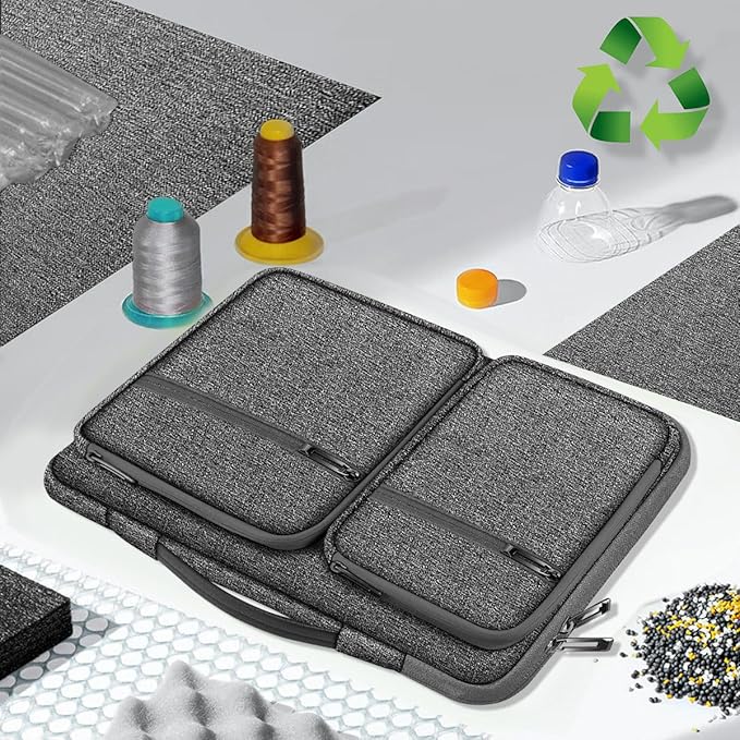 ZINZ Laptop Case 15 15.6 16 inches Sleeve Slim Briefcase Spill-Resistant Handbag for Most Popular 15" 15.6" 16" Notebooks,G01Y01
