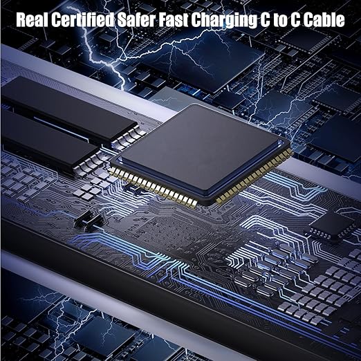 3-Pack Black 10FT 60W USB C to USB C Cable, Type C to Type C Cable,Fast Charging Cable for iPhone 16 15 Pro Plus Pro Max,for Galaxy S24 S23, for iPad Pro/Air, for MacBook Pro/Air and More