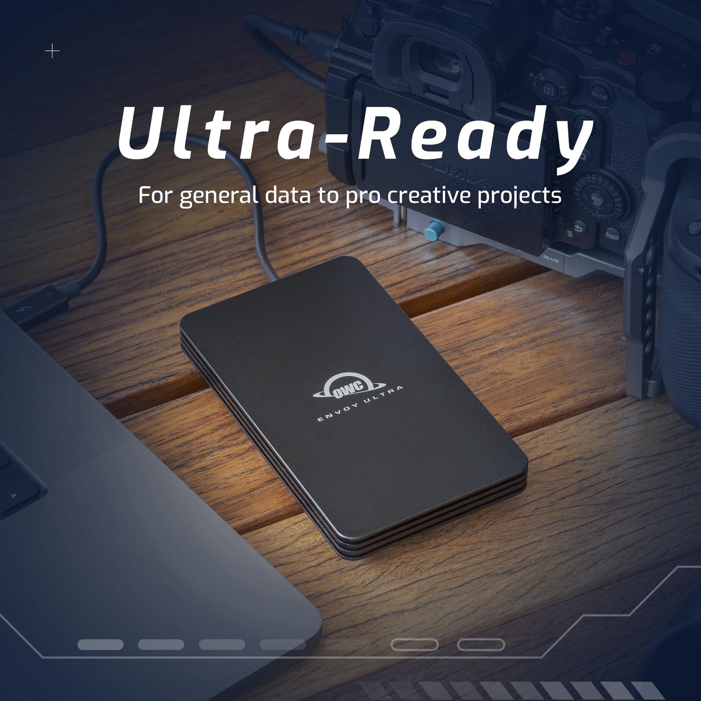 OWC Envoy Ultra 2TB Thunderbolt 5 Portable NVMe SSD Storage Solution