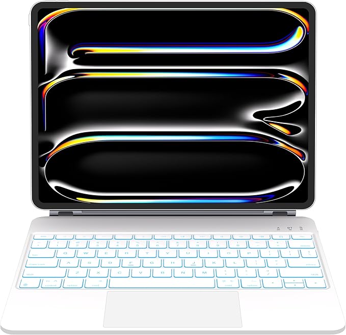 Otuoor iPad Pro 13-inch Case with Keyboard (M5 2025/M4 2024), Uninterrupted View, Snap Tight, Magic Keyboard iPad Pro 13-inch with Comfort Angle, Effortless Command
