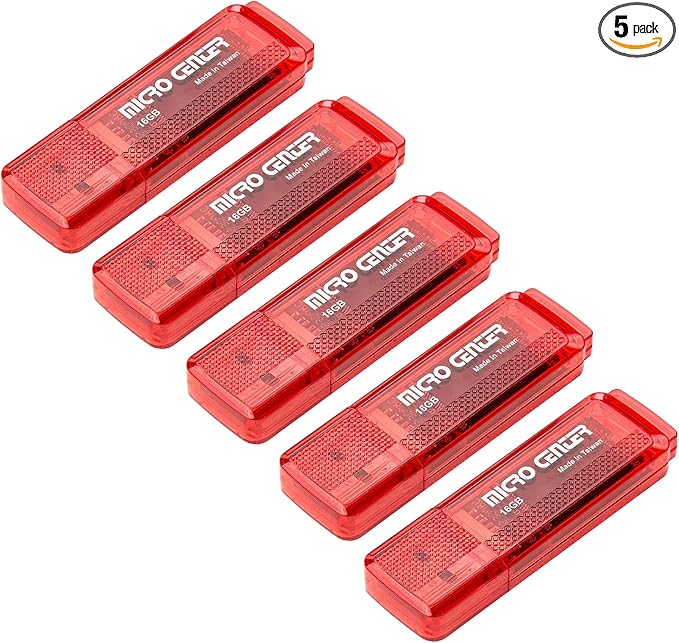 Micro Center SuperSpeed 10 Pack 64GB USB 3.0 Flash Drive Thumb Drive