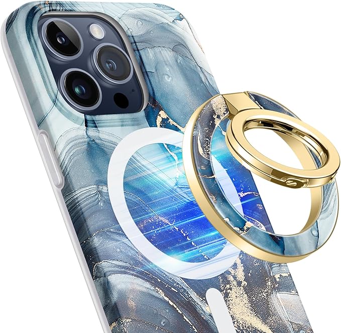 GVIEWIN Magnetic Phone Ring Holder, Compatible with MagSafe Phone Grip
