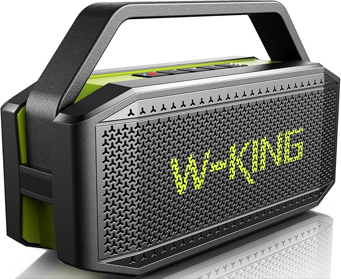 W-KING Loud Bluetooth Speaker 100W Max Waterproof Outdoor Portable Speakers