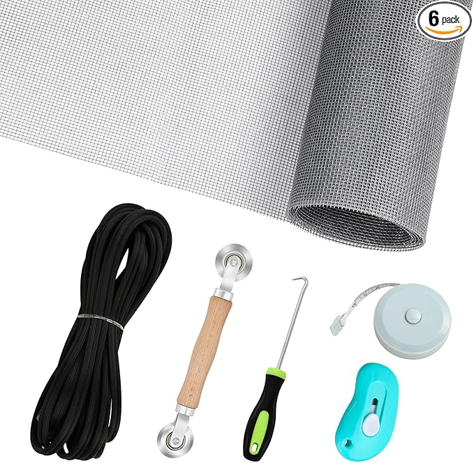 Magnetic Screen Door - Self Sealing, Heavy Duty, Hands Free Mesh Partition Keeps Bugs Out Let Breeze in- Pet and Kid Friendly - Keep Open Feature (Black