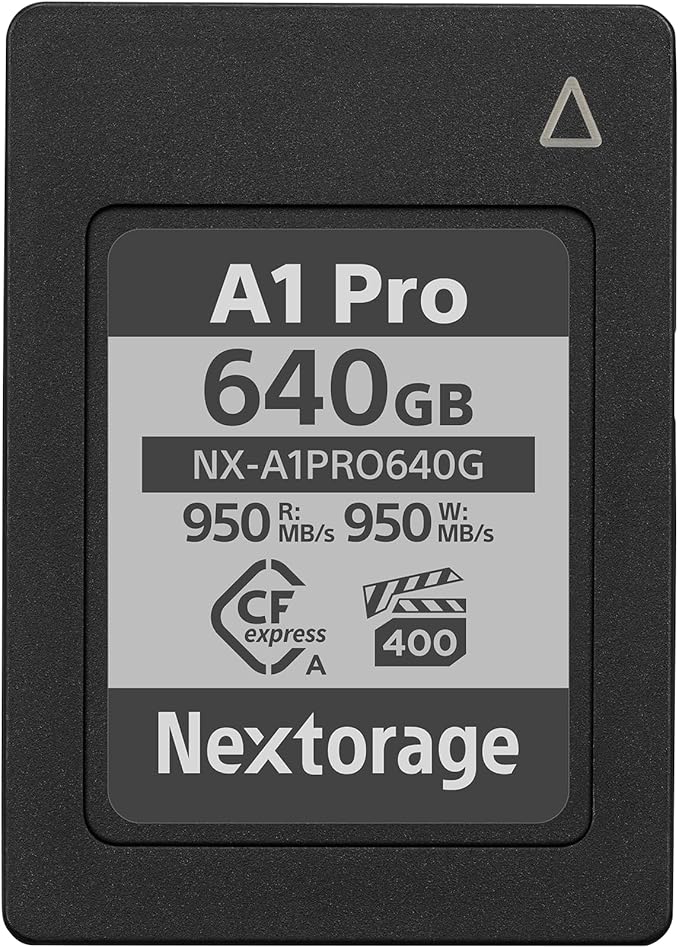 Nextorage Japan CFexpress Type A Card NX-A1PRO 80GB VPG 400 Ultra Fast Read 950MB/s Write 950MB/s