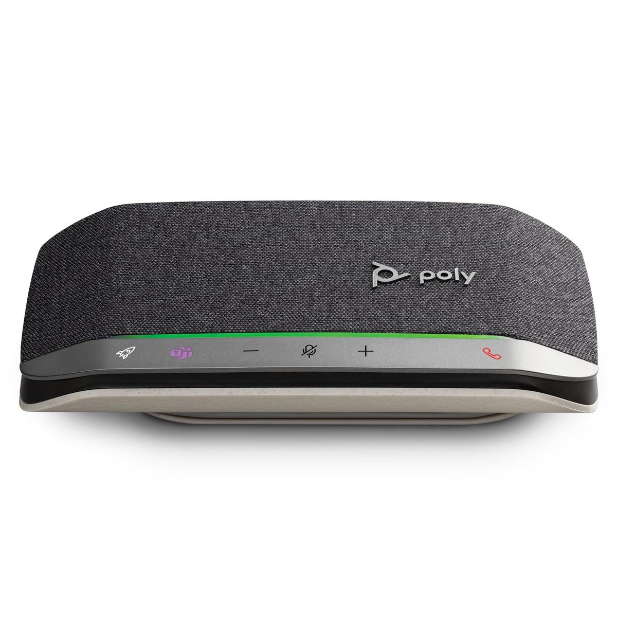Poly Sync 20 USB-C Personal Portable Smart Speakerphone (Plantronics) – Long Battery Life – Noise/Echo Reduction -Works w/Teams (Certified), Zoom, PC, Mac, Mobile – Exclusive