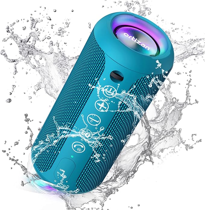 Ortizan X10 Portable Bluetooth Speaker (1st Gen), IPX7 Waterproof, Wireless