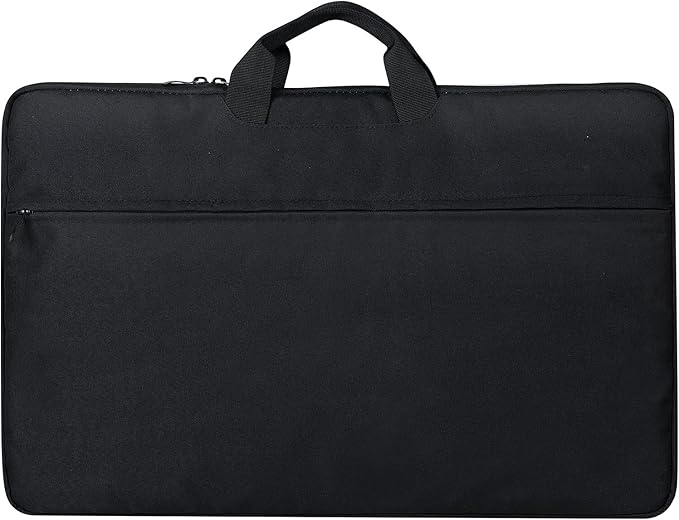 UPERFECT Laptop Sleeve 24-inch for Laptop/Portable Monitor/Notebook/Tablet with Large Capacity Side Pockets & Durable Handle-Waterproof/Shockproof-Padded Compartments-Zippered Accessory Storage