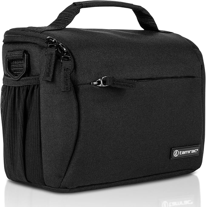 Tamrac Jazz Zoom Holster 23 v2.0 Camera Bag for Photographers, Camera Case for Photography Accessories, Shoulder Bag for Mirrorless Cameras, Crossbody Camera Bag, Travel Camera Carrying Case – Black