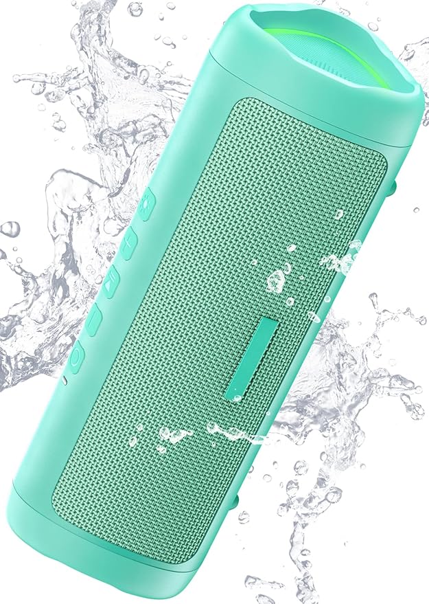 Bluetooth Speaker, 20W HD Sound, Portable Wireless, IPX5 Waterproof, Up to 24H Playtime, TWS Pairing, for Home/Party/Outdoor/Camping/Beach Essentials, Electronic Gadgets