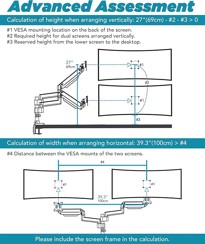 ULTRARM Heavy Duty Extension Arm Accessory for MA20PW-S Do Not Use Alone