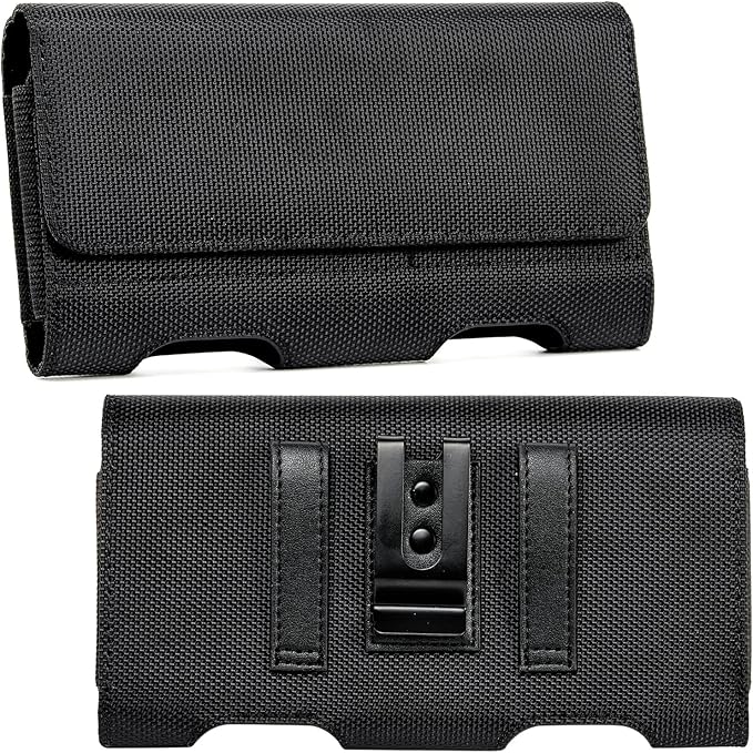 BECPLT Galaxy S24 FE S23 S21 5G Belt Case for Samsung S24+ S23+ S22+ S21+ Leather Pouch Holster With Belt Clip Loops S20 FE S20 Plus S10 S9 S8 (Brown)