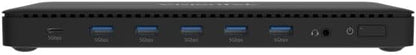 VisionTek VT4600DL Laptop Docking Station for Windows, MacOS or ChromeOS — Connect with USB-C or USB-A, 100W Laptop Charging, Dual 4K Displays, 2X HDMI, 2X DisplayPort, USB-A, USB-C, Audio, Ethernet