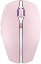 CHERRY GENTIX BT Wireless Bluetooth Mouse, Multi-Device Function for up to 3 Devices, Switchable Resolution (1000/2000 DPI), 7 Buttons and Scroll Wheel, Battery Operated, Black (Cherry Blossom)