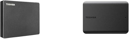 TOSHIBA Canvio Gaming 2TB & Basics 4TB Portable External Hard Drives for Playstation, Xbox, PC & Mac