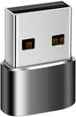 4pack USB C Female to USB Male Adapter，Type-C Female to A Male Car Charger OTG Converter for Apple Watch Ultra 8 9 10,iPhone 16 15 14 13 Pro Max
