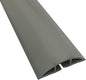 Kable Kontrol Floor Cord Cover kit - 15 Feet Long Gray Plastic Cable Protector, Hides Cords and Conceals Wires, for Extension Cord Cable Management, Channel Size 0.75” W x 0.43” H