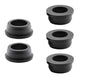 5 pcs 2" Drill Hole，1-9/16"ID Black Silicone Top hat Rubber Grommets for Wiring，Automotive，Firewall，Hole Plug，Desk，Screw，Water and Gas Pipe，Drain，House Siding，Cable Bushing，Glass，Wire Plug