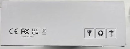 (Desktop only) AV Access Docking Station Triple Monitor 8K@60Hz, with 6 DP Cables, DisplayPort 2.0, 1G Ethernet, USB 3.0, KVM Switch 3 Monitors 2 Computers, 4K@165/144Hz, 2K@144Hz for Dell HP