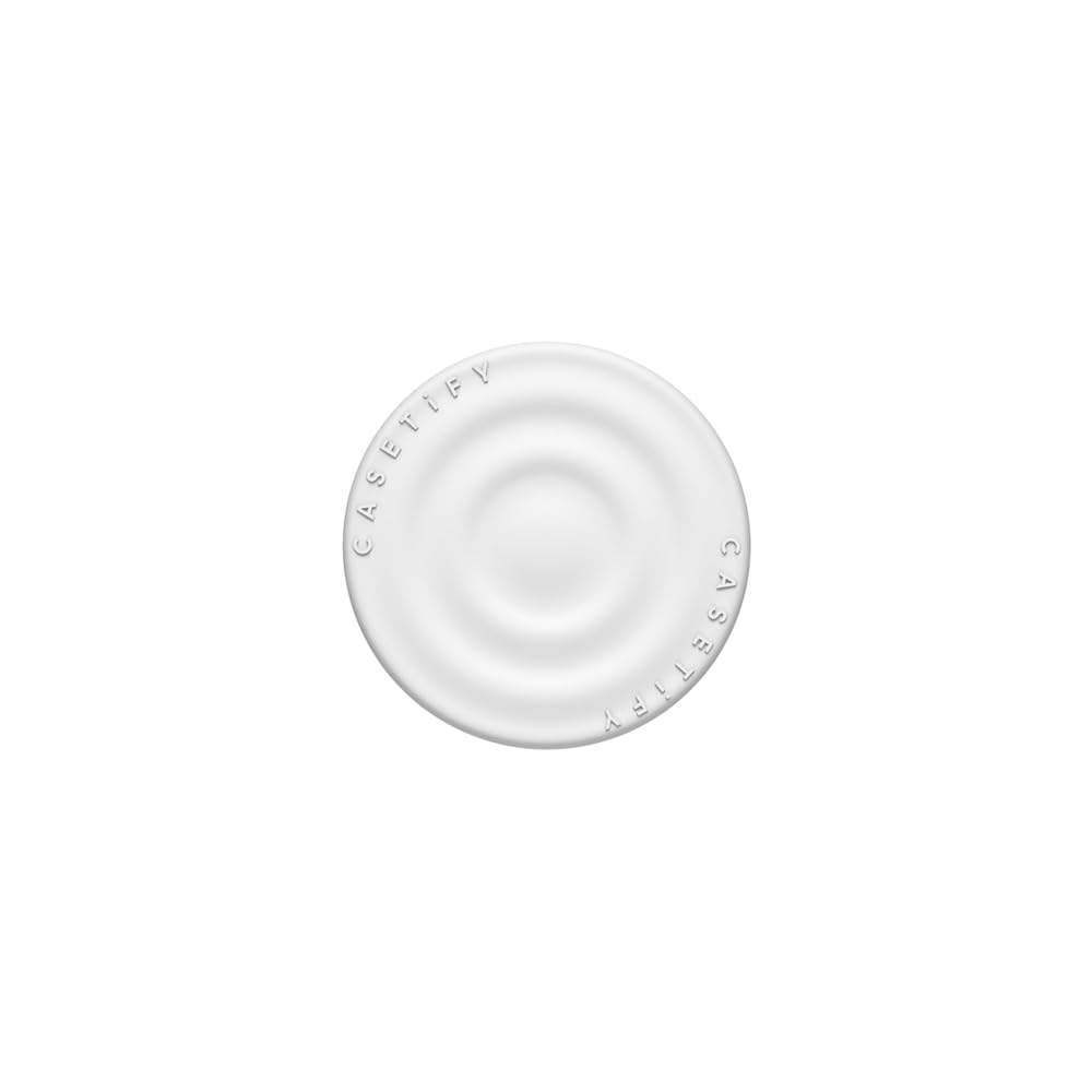 CASETiFY Snappy Ripple Grip Stand Compatible with Magsafe - White