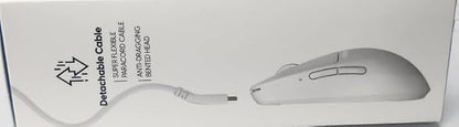 Pulsar Gaming Gears X2 Wired Gaming Mouse, Ultra Lightweight, Optical Switch, 26000 DPI, Motion Sync, PAW3395 Sensor (Medium, Wired, White)