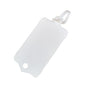 100pcs Reusable Blank Plastic Tags Ties Key Tags 1.45"*2.48" Serrated Tension Sealing Strap with Large Label Plastic Tie Mark Label Waterproof Hang Sign Write on Tag (5 Colors Mixed, 100pcs)