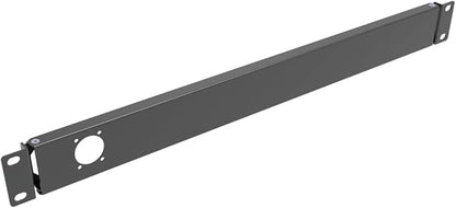 1U Hinged Rack Panel 1D XLR HDMI Audio Rack Mount Panel for 19 inches Rack Mount (1D)
