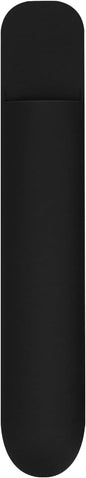 eZAKKA Silicone Pencil Holder For Most Pens,Pencils, 7.8 inch Self-Adhesive Stick To Notebooks,Diary, Desks,Tablet, Black, 1 Pack