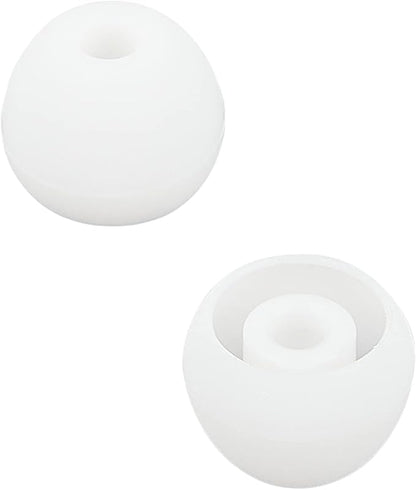Earbud Tips Ear Tips Replacement Earbud Tips Earbud Replacement Tips Headphone Earbud Tips Earbud Tip Eartips Earbud Covers Compatible With Powerbeats Pro Beats Wireless Earphone 4 Pairs (White)