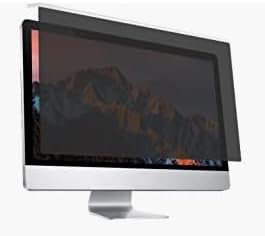 THE OX COLLECTIVE Privacy Screen Filter - 24 Inch Computer Monitor Privacy Shield Film for 23.6" 23.8" Monitor - Anti Glare Screen Cover, Blue Screen Protector for Eyes - 16:9 Hanging Film Shield
