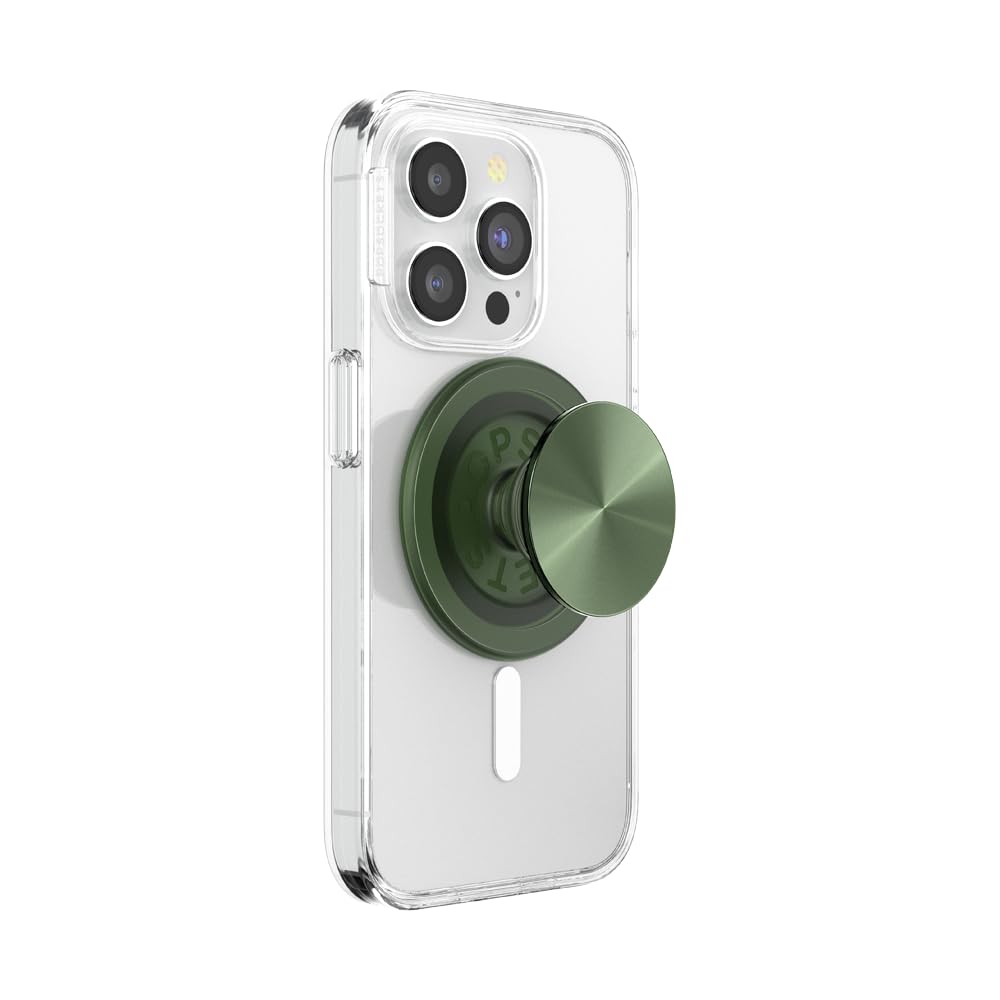 PopSockets Phone Grip for MagSafe, Magnetic Holder- Orange Zest