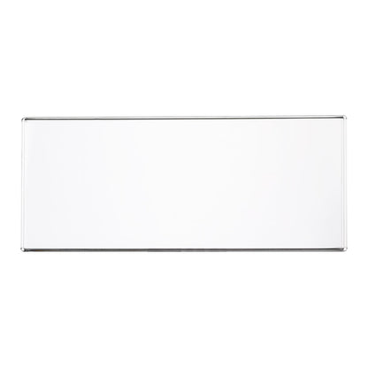 KiiBoom Premium Acrylic Transparent Keyboard Dust Cover, Waterproof, Anti-Dust, Anti-Cat Protector Cover Lid for Mechanical Keyboard (Clear, 12.6'' x 5.3'' x 0.78'')