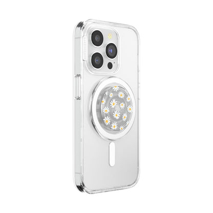 PopSockets Phone Grip for MagSafe, Magnetic Holder- He Loves Me Not