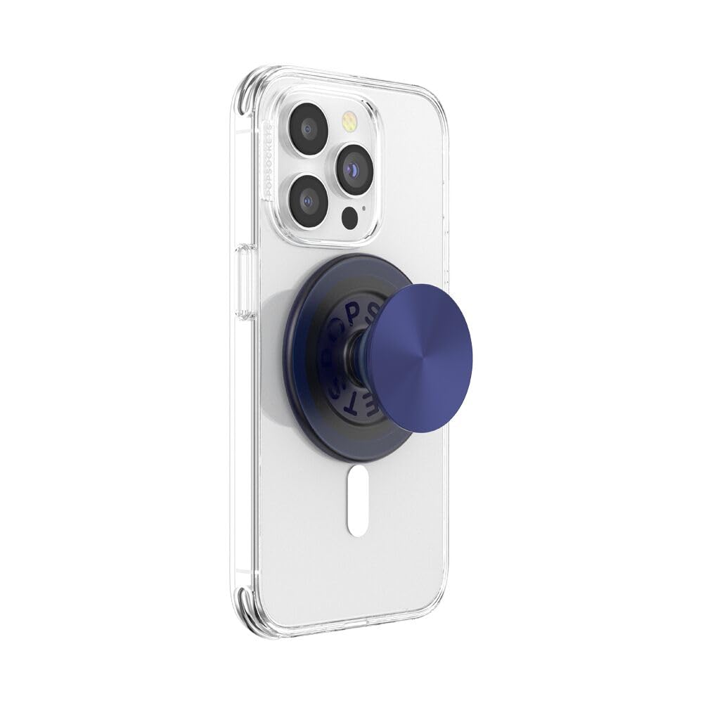 PopSockets Phone Grip for MagSafe, Magnetic Holder- Basic Naval