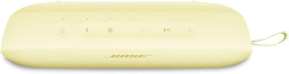 Bose SoundLink Flex Portable Bluetooth Speaker (2nd Gen), Portable Outdoor Speaker with Hi-Fi Audio, Up to 12 Hours Battery Life, Waterproof and Dustproof, Citrus Yellow - Limited Edition Color