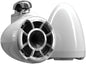 wet sounds Rev 8 White V2 Revolution Series 8" White Tower Speakers w/Fixed Clamp Mini