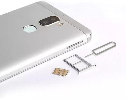 4 Pcs SIM Card Removal Openning Tool Tray Eject Pins Needle Opener Ejector Compatible with All iPhone Apple iPad HTC Samsung Galaxy Cell Phone Smartphone Watchchain Link Remover (Style D)
