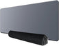 Galdas Gaming Mouse Pad XXL XL Large Long Extended Big Mousepad Non-Slip Rubber Keyboard Mouse Pad with Stitched Edges for Laptop Home Office (31.5x11.8x0.08 Inch) -Grey