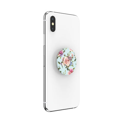 PopSockets Phone Grip with Expanding Kickstand, Adhesive Grip - Retro Wild Rose
