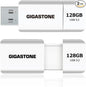 GIGASTONE 128GB Flash Drive (2 Pack) Z60 USB 3.2 Gen 1, 120MB/s Ultra Fast, Retractable Capless Slider Design, Data Storage, Backup for PC/Mac/TV/Car Audio, USB 2.0/3.0/3.1 Compatible