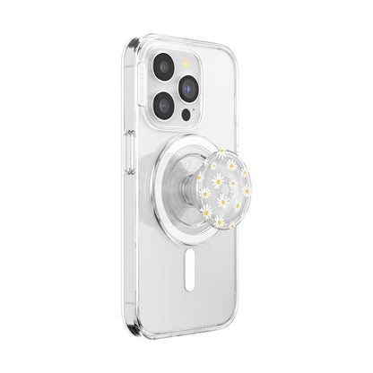 PopSockets Phone Grip for MagSafe, Magnetic Holder- He Loves Me Not