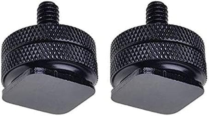 SLOW DOLPHIN 6 Pieces 1/4 Inch Hot Shoe Mount Adapter and 1/4"-20 Screw Thread Cold Shoe Flash Stand Adapter for DSLR Camera Rig, Camera Flash Shoe Mounts for Tripod