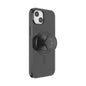 PopSockets iPhone 15 Pro Phone Case with MagSafe, Wireless Charging Compatible, White - Opalescent Clear