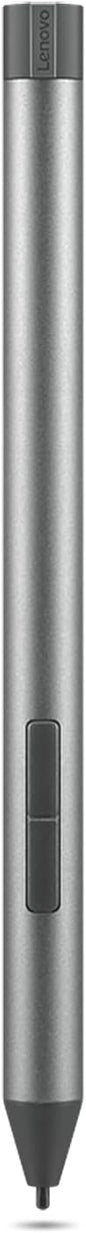 Lenovo Digital Pen 2 (Laptop) - Ultra-Tactile Response - 4,096 Levels of Pressure - Natural Feel Elastometer Pen Tip - Extended Battery Life - Silver, Grey