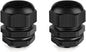 Cable Gland 2 Pack 1" NPT Waterproof Adjustable Connector Strain Relief Cord Connectors Joints Nylon with Gaskets…