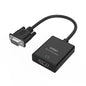 ONTEN VGA to HDMI Adapter VGA Male to HDMI Male Converter with 3.5mm Audio Jack(Input) for TV Stick, Raspberry Pi, Laptop, Monitor, PC, Tablet, Digital Camera, Etc (3 m)