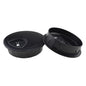 HAHIYO 2Pcs 2Inch/50mm Black Zinc Alloy Desk Grommet Wire Grommet Cable Management Cord Hole Cover Desk Wire Hole Insert Wire Organizer for Computer Office Home School Equipment Systems