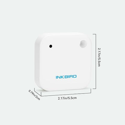Inkbird Smart Thermometer, Freezer Wireless Thermometer Bluetooth Temperature Sensor, with APP for Android and iOS (Detects Temperature ONLY)